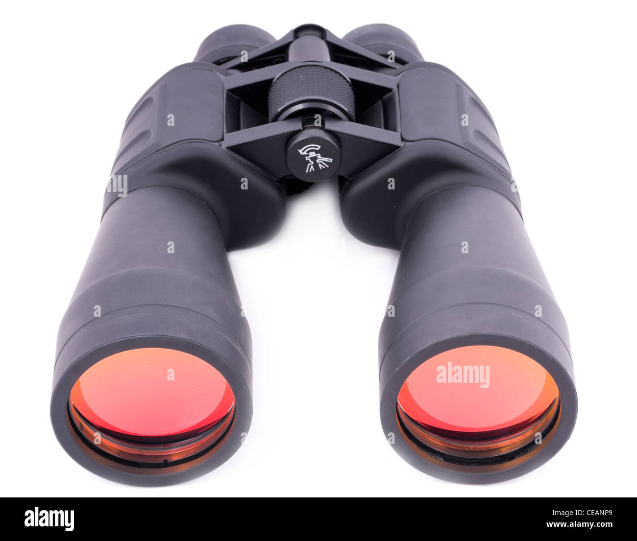 binoculars black Stock Photo