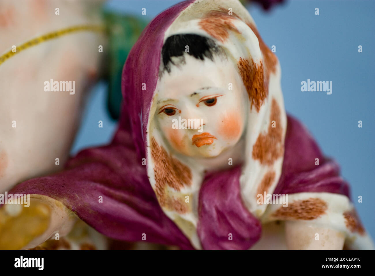 18C CHELSEA BRITISH PORCELAIN FIGURINE GROUP Stock Photo Alamy