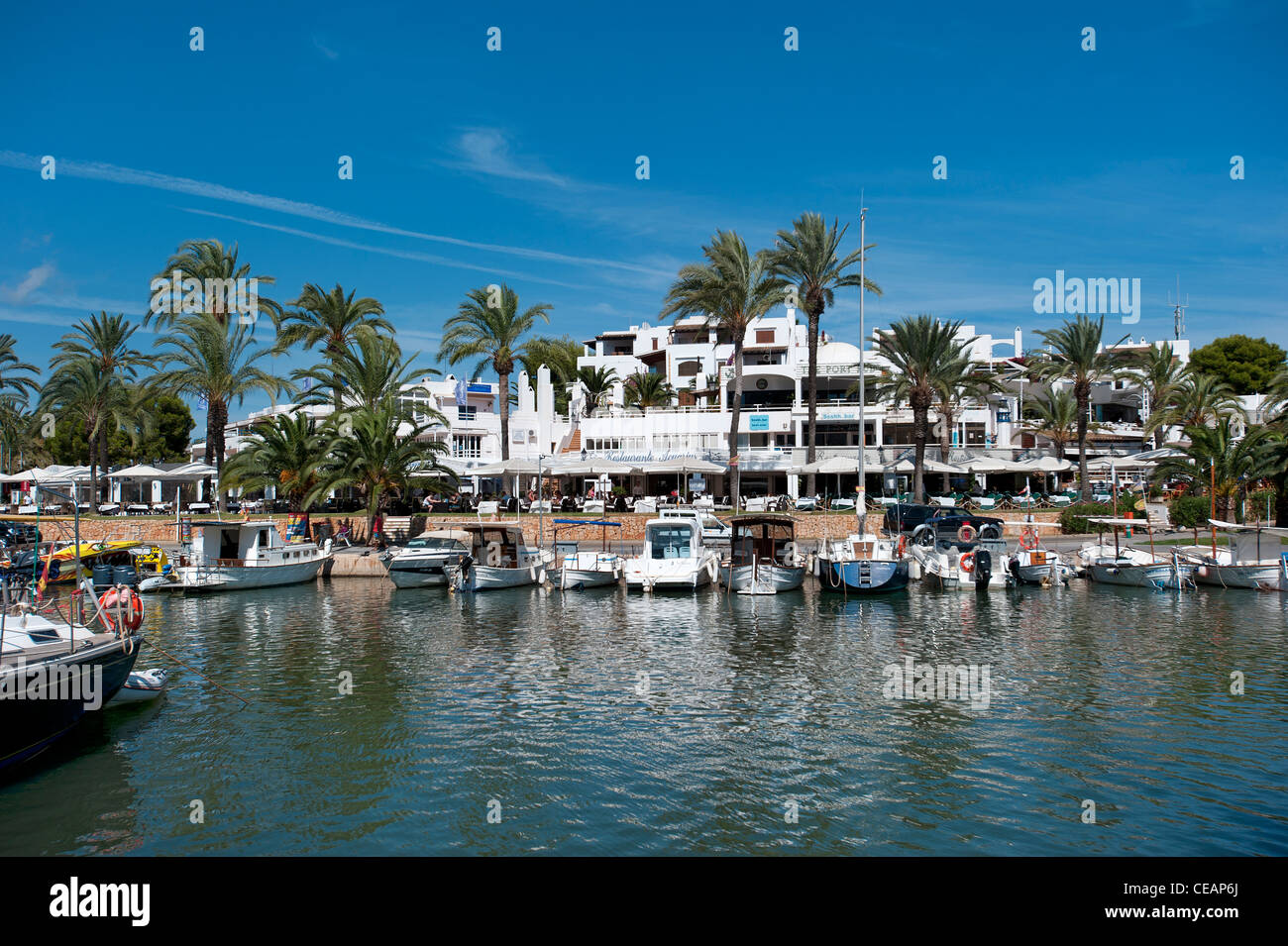 Marina Cala D'Or Mallorca Balearics Spain Stock Photo
