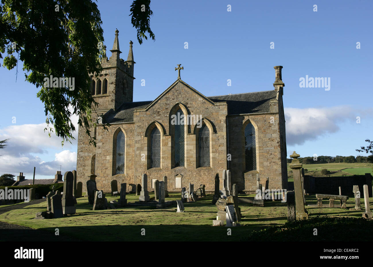 Collessie Church, Fife Scotland Stock Photo Alamy