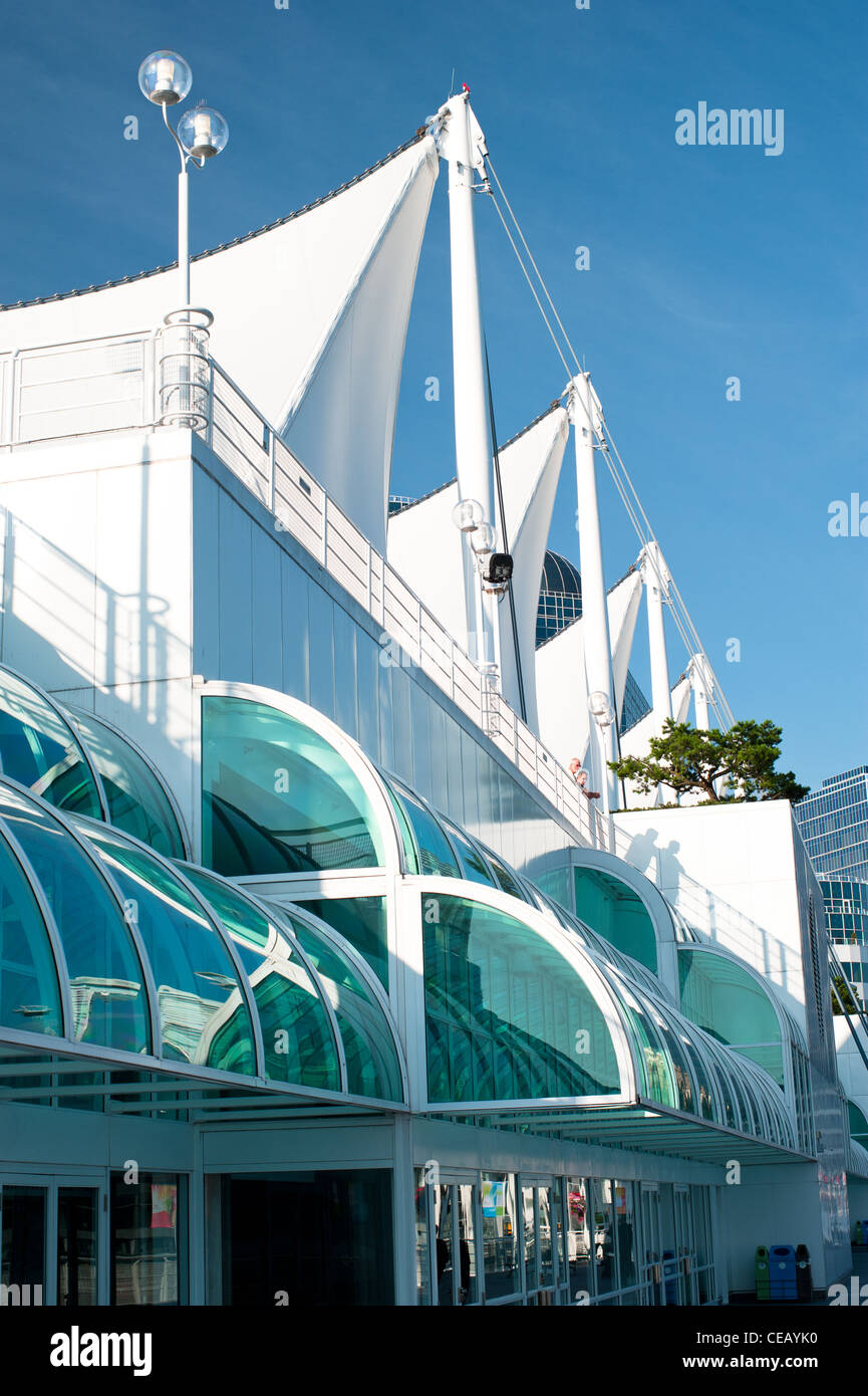 Canada Place, East convention center, in Vancouver, British Columbia, Canada 2011 Stock Photo