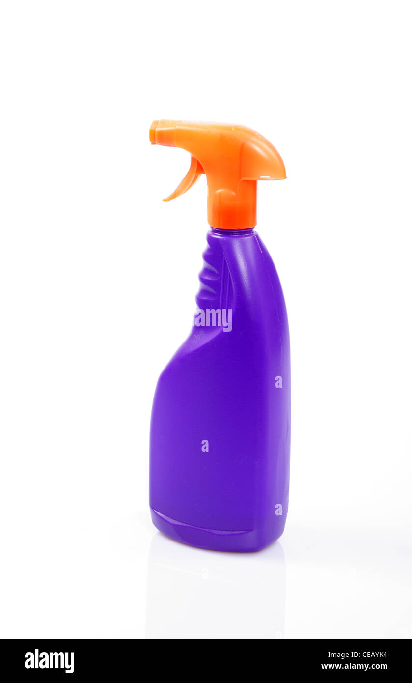 spray bottle photo on the white background Stock Photo - Alamy