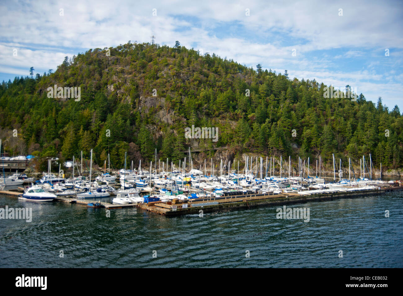 The Boating Marina at Horseshoe Bay, Vancouver, British Columbia