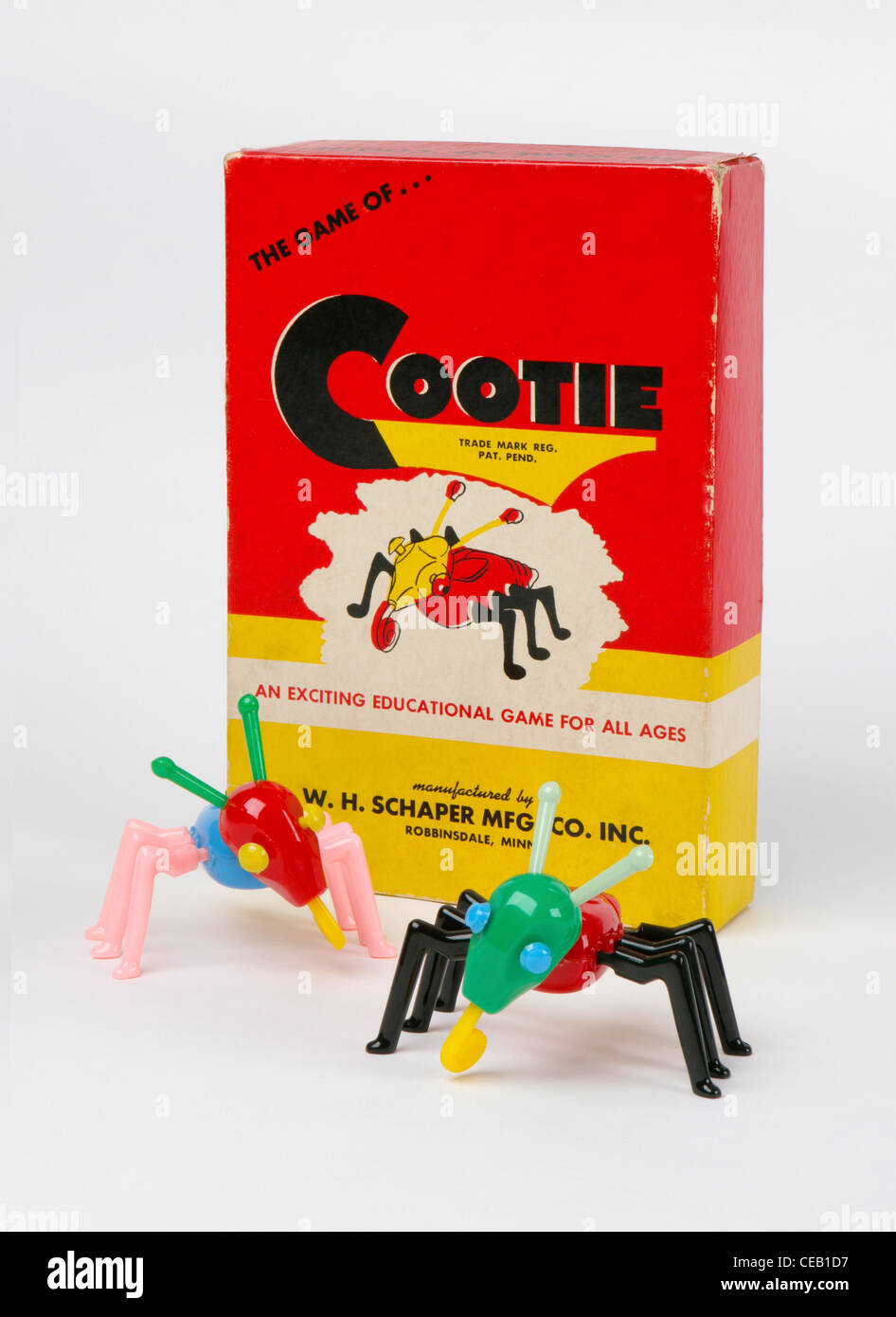 Vintage Cootie Toy Game Stock Photo Alamy Vintage Cootie Toy Game Stock Photo Alamy