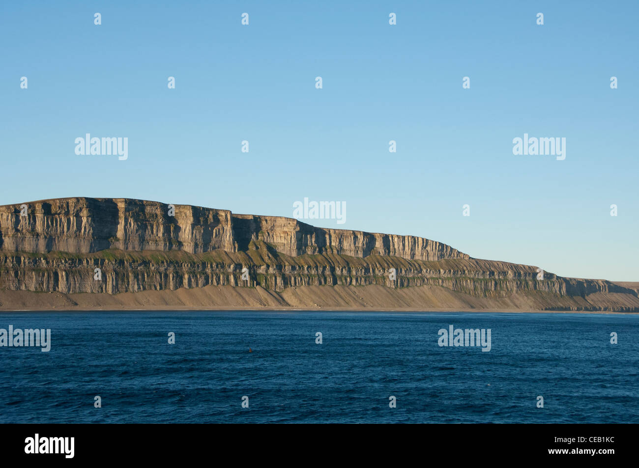 Canada, Nunavut, Qikiqtaaluk Region, remote Akpatok Island Stock Photo