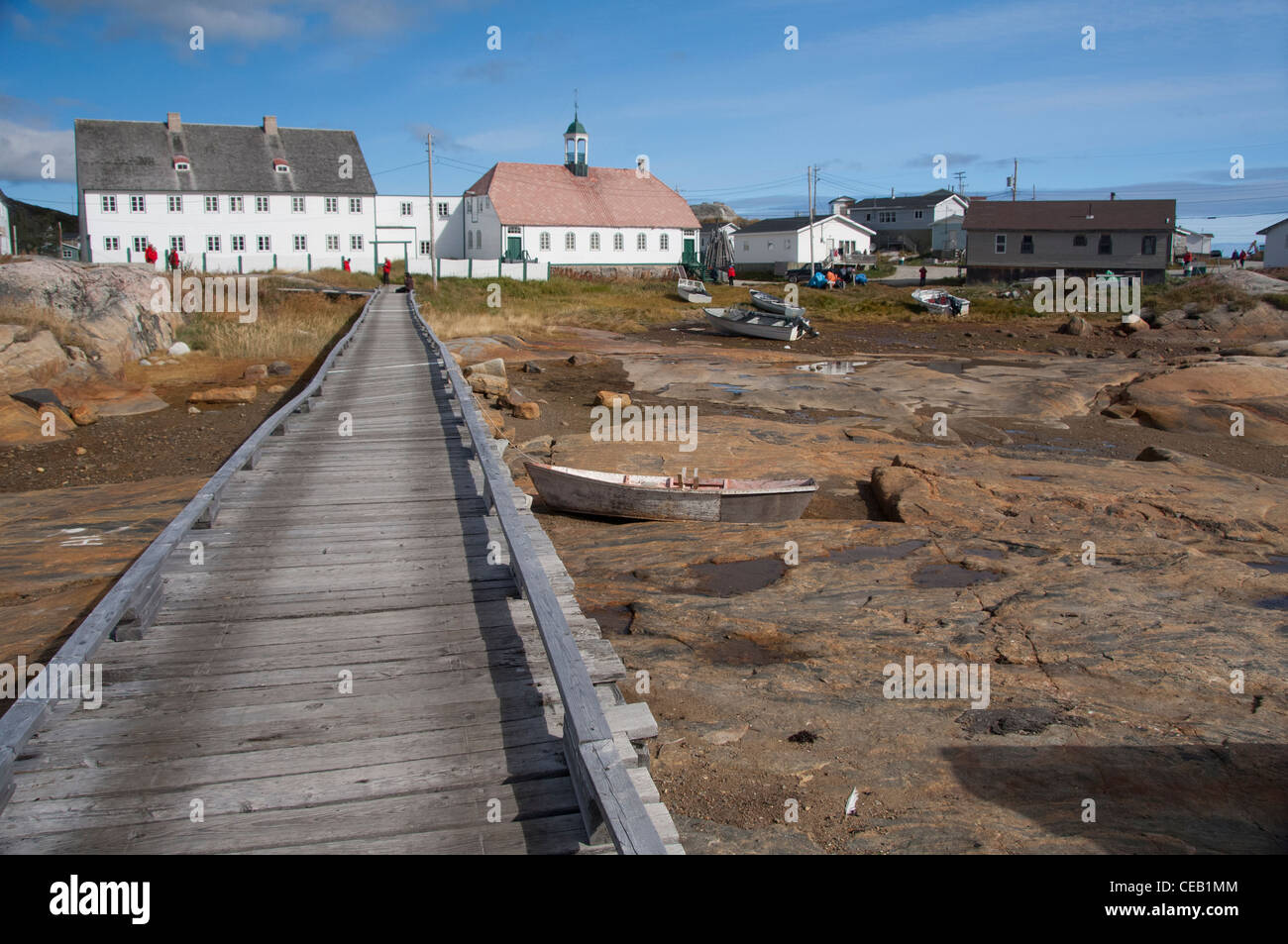 Canada, Newfoundland and Labrador, Hopedale (aka Agvituk Stock Photo