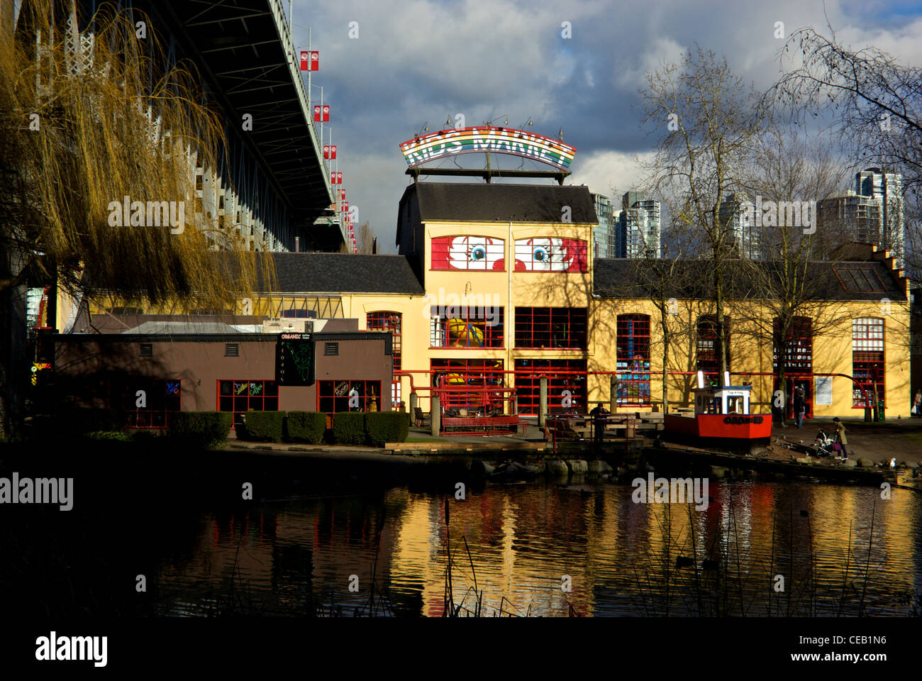 Kids market granville island vancouver hires stock photography and