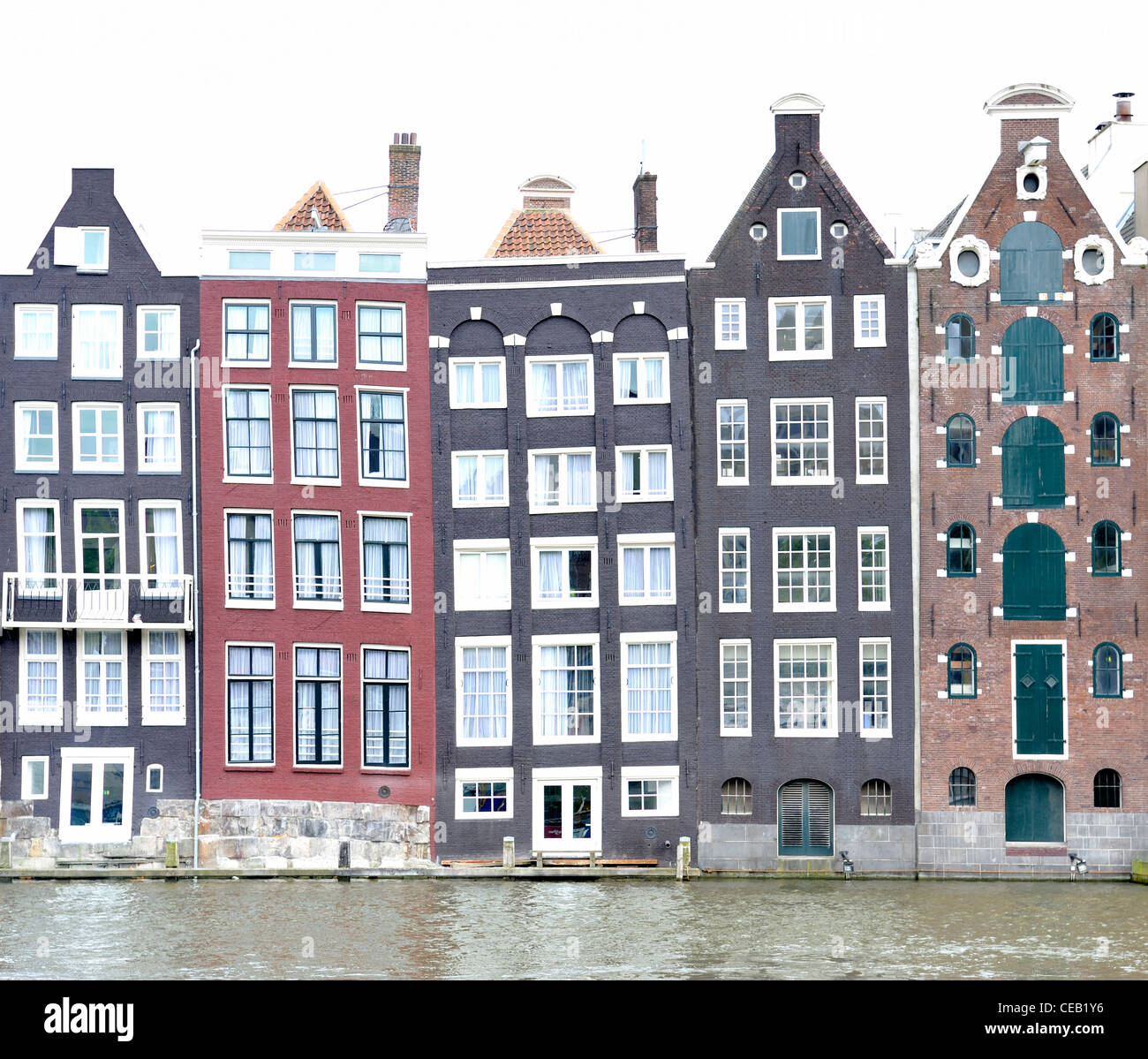 Gabled houses, Amsterdam, Holland Stock Photo Alamy