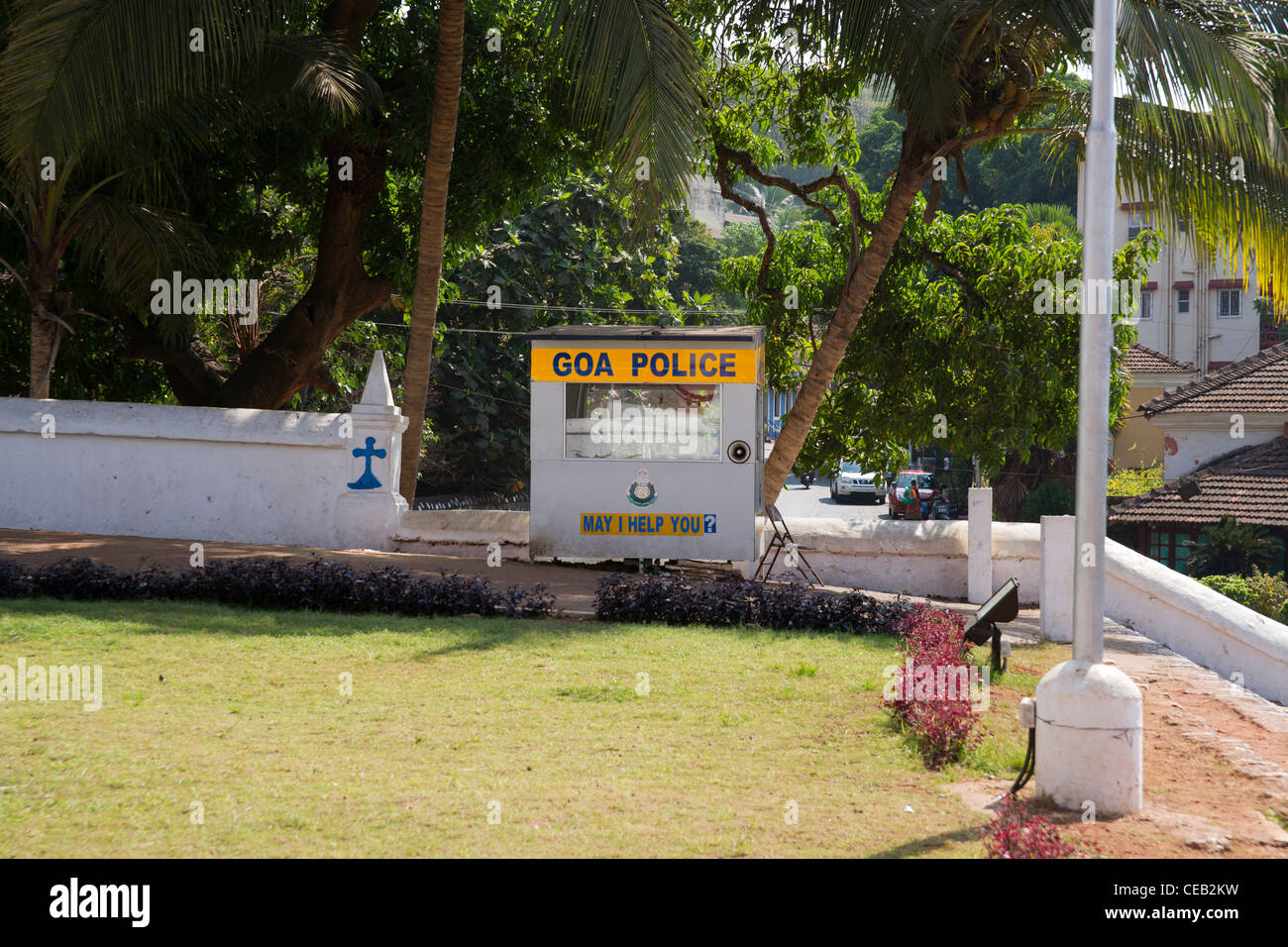 Panjim is the capital of the Indian state of Goa. Stock Photo