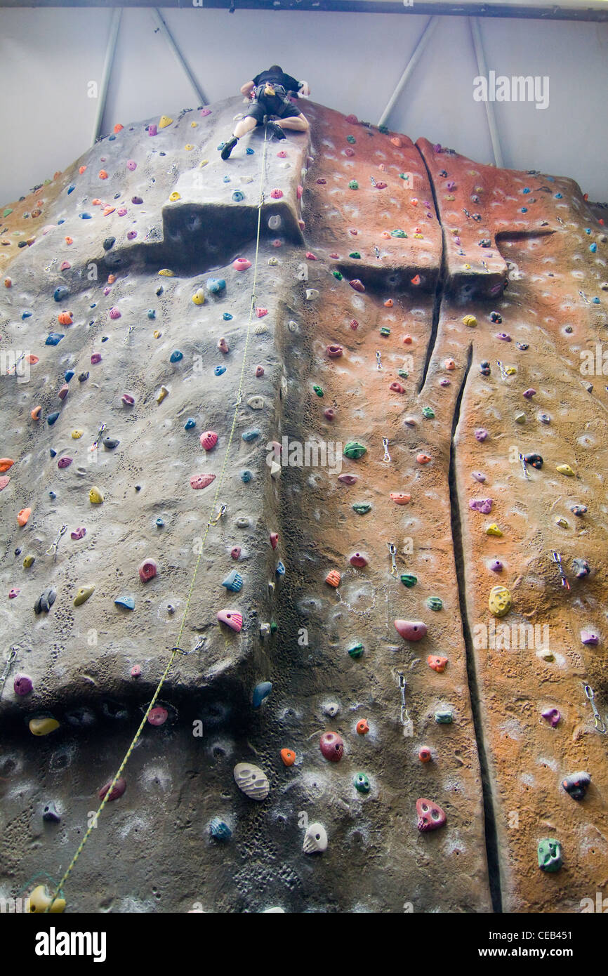 Warwick University Climbing Wall Coventry, UK Stock Photo Alamy