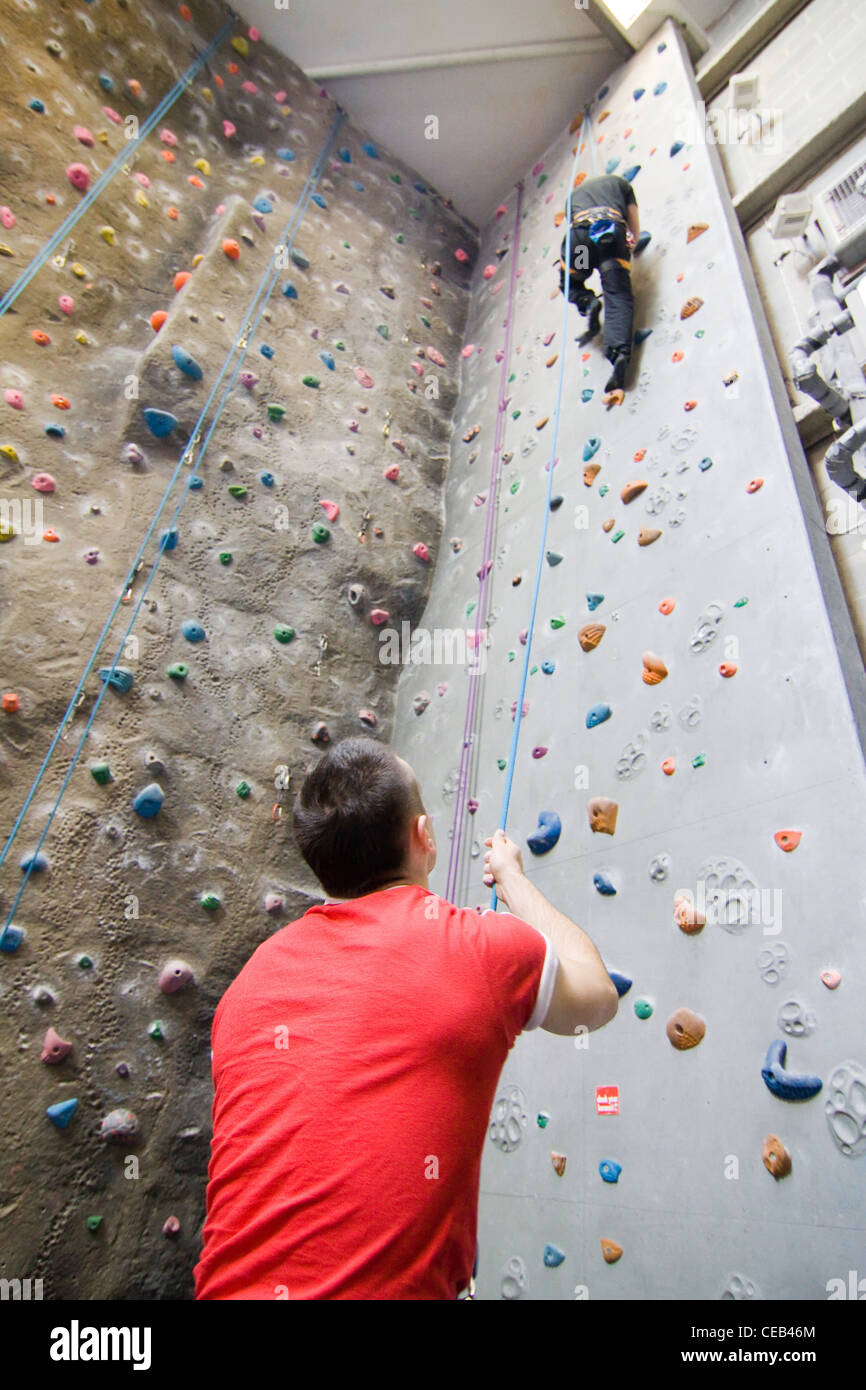 Warwick University Climbing Wall Coventry, UK Stock Photo Alamy