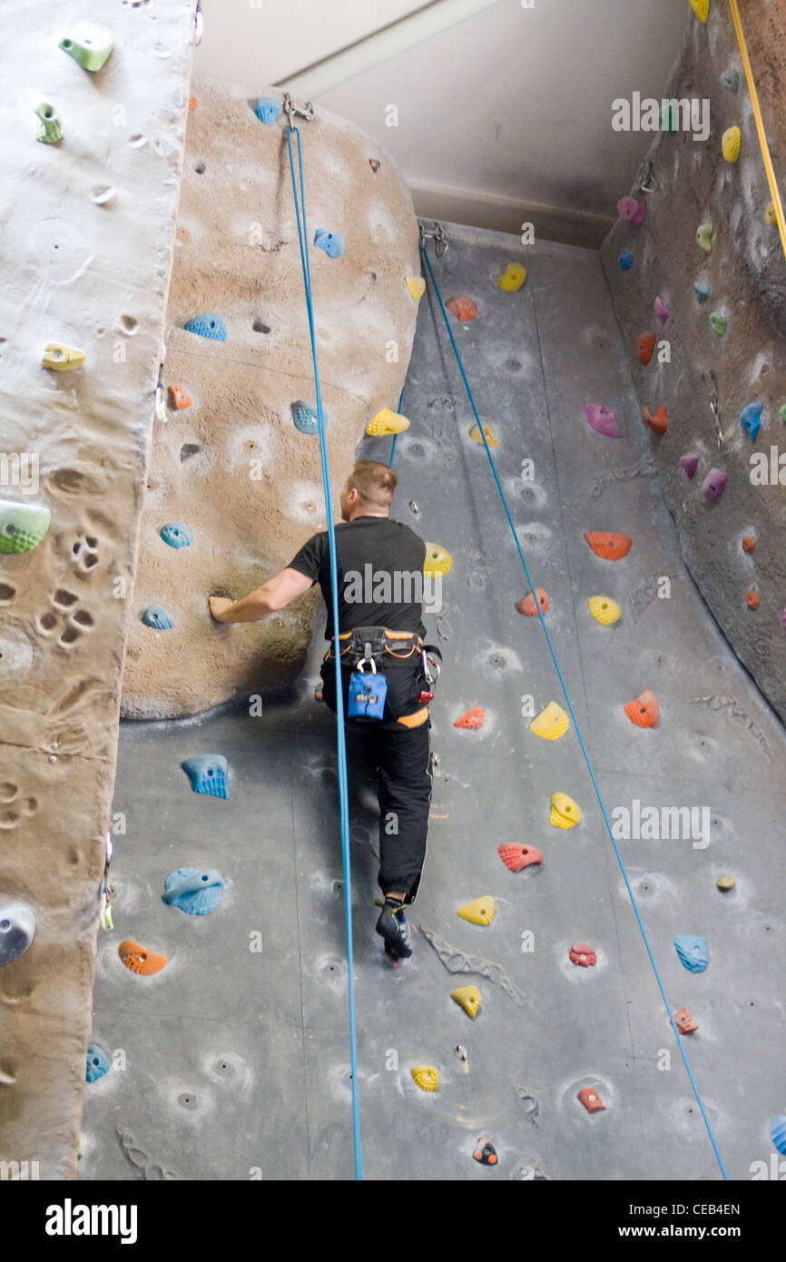 Warwick University Climbing Wall Coventry, UK Stock Photo Alamy