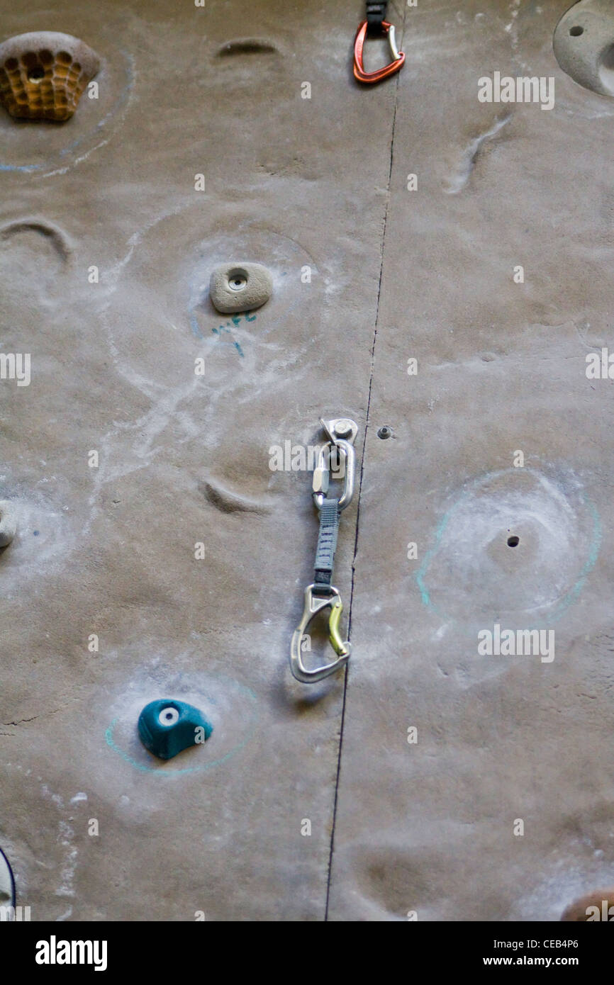 Warwick University Climbing Wall Coventry, UK Stock Photo