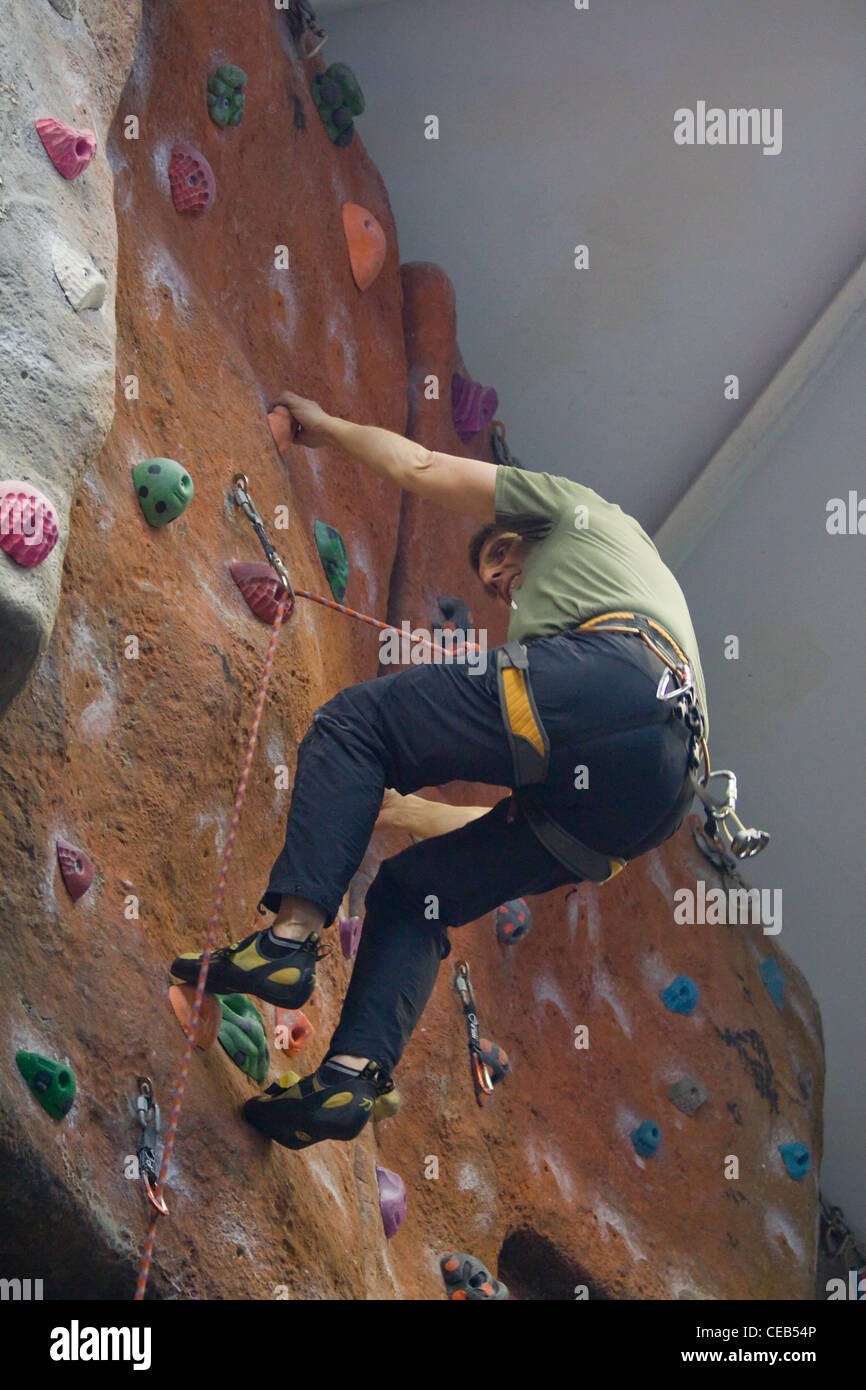 Warwick University Climbing Wall Coventry, UK Stock Photo Alamy