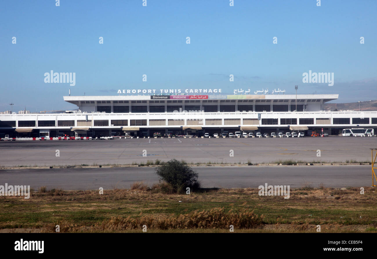 Tunis Carthage airport Stock Photo Alamy