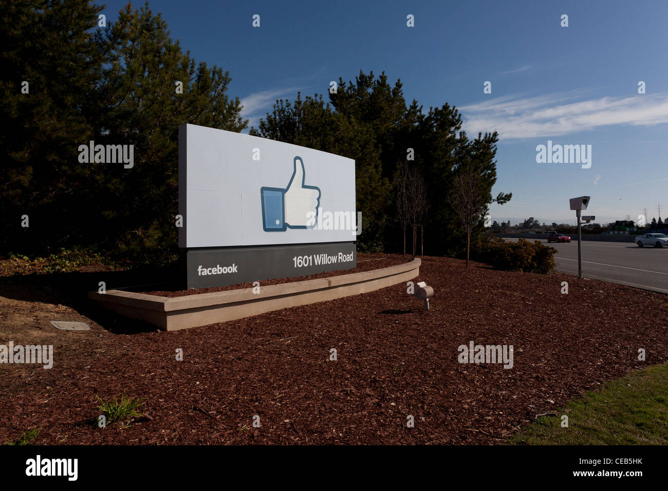 New Facebook HQ in Menlo Park Stock Photo - Alamy