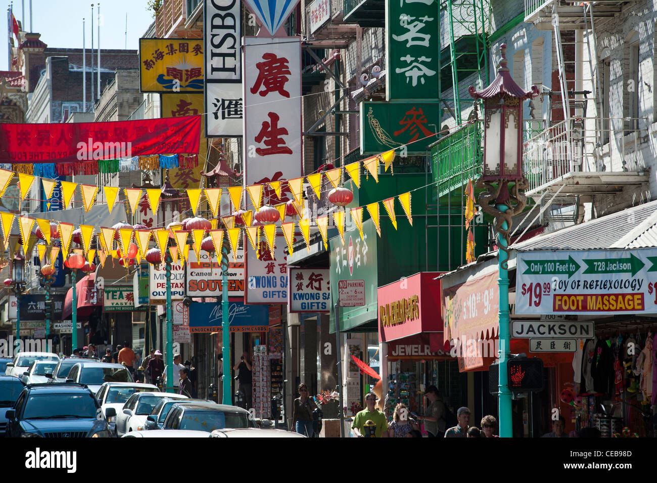 Chinatown San Francisco California Stock Photo - Alamy