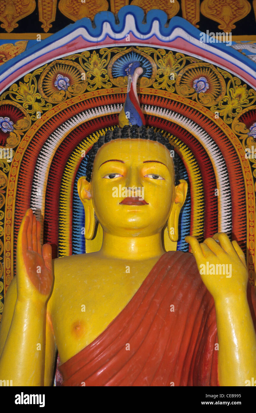 Statue in Isurumuniya Vihara Temple, Anuradhapura, Sri Lanka Stock