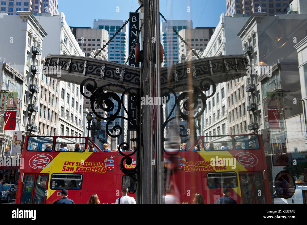 Sutter Street. San Francisco. California Stock Photo Alamy