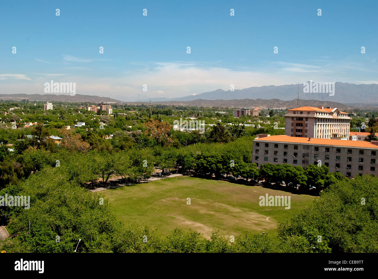residence of government of the city of mendoza, Argentinean Stock Photo