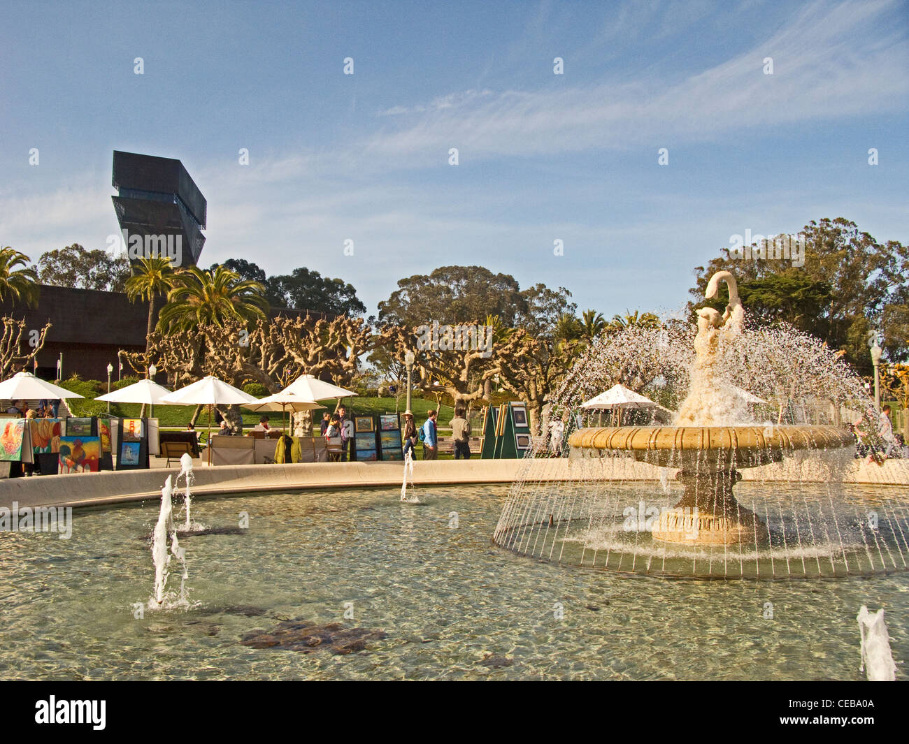 The Music Concourse at Golden Gate Park, San Francisco, California