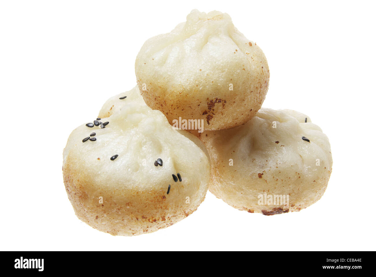 Chinese Dumplings Stock Photo
