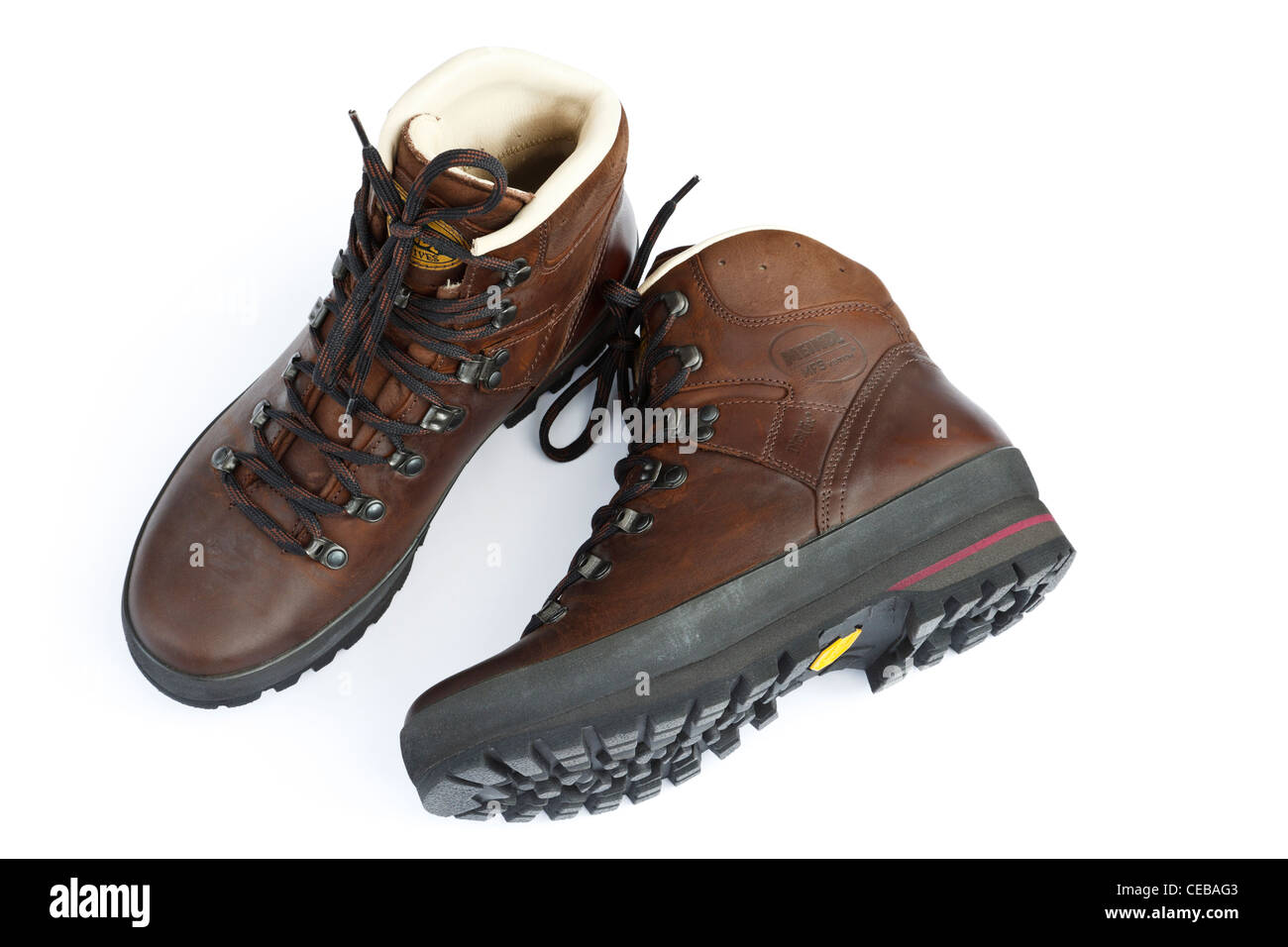 traditional brown leather walking boots 