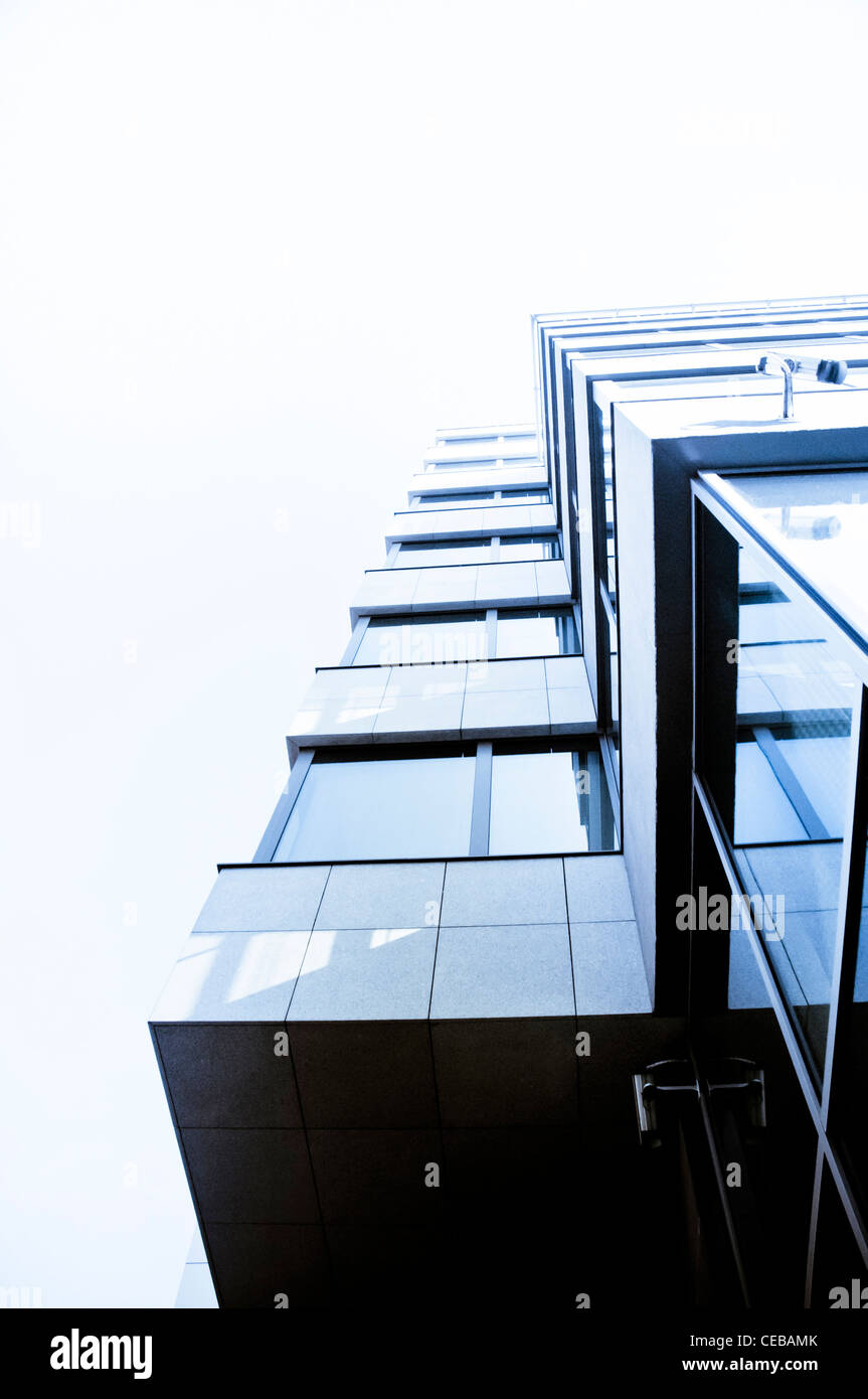 low angle view of a modern building Stock Photo
