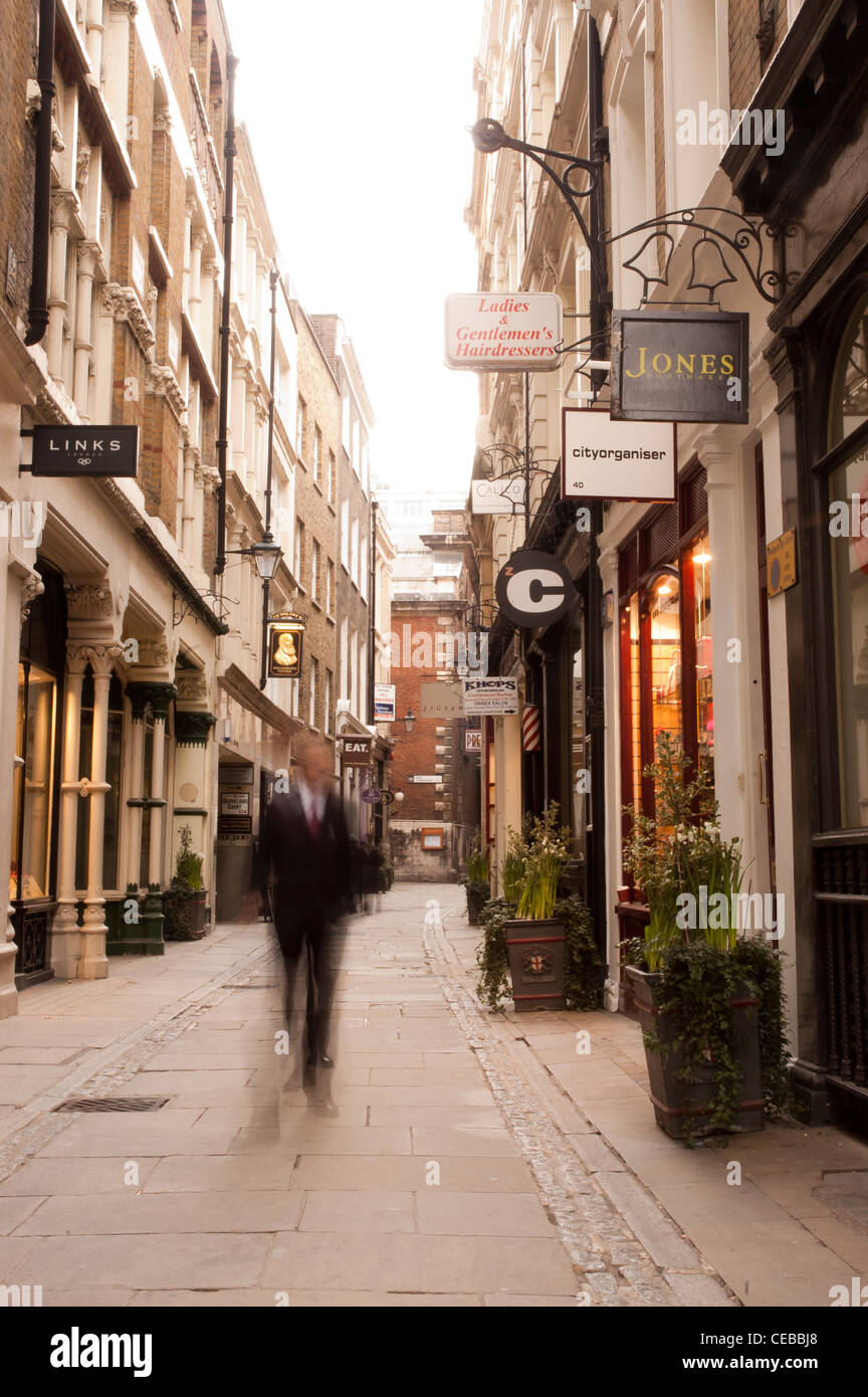 Bow Lane in London Stock Photo Alamy