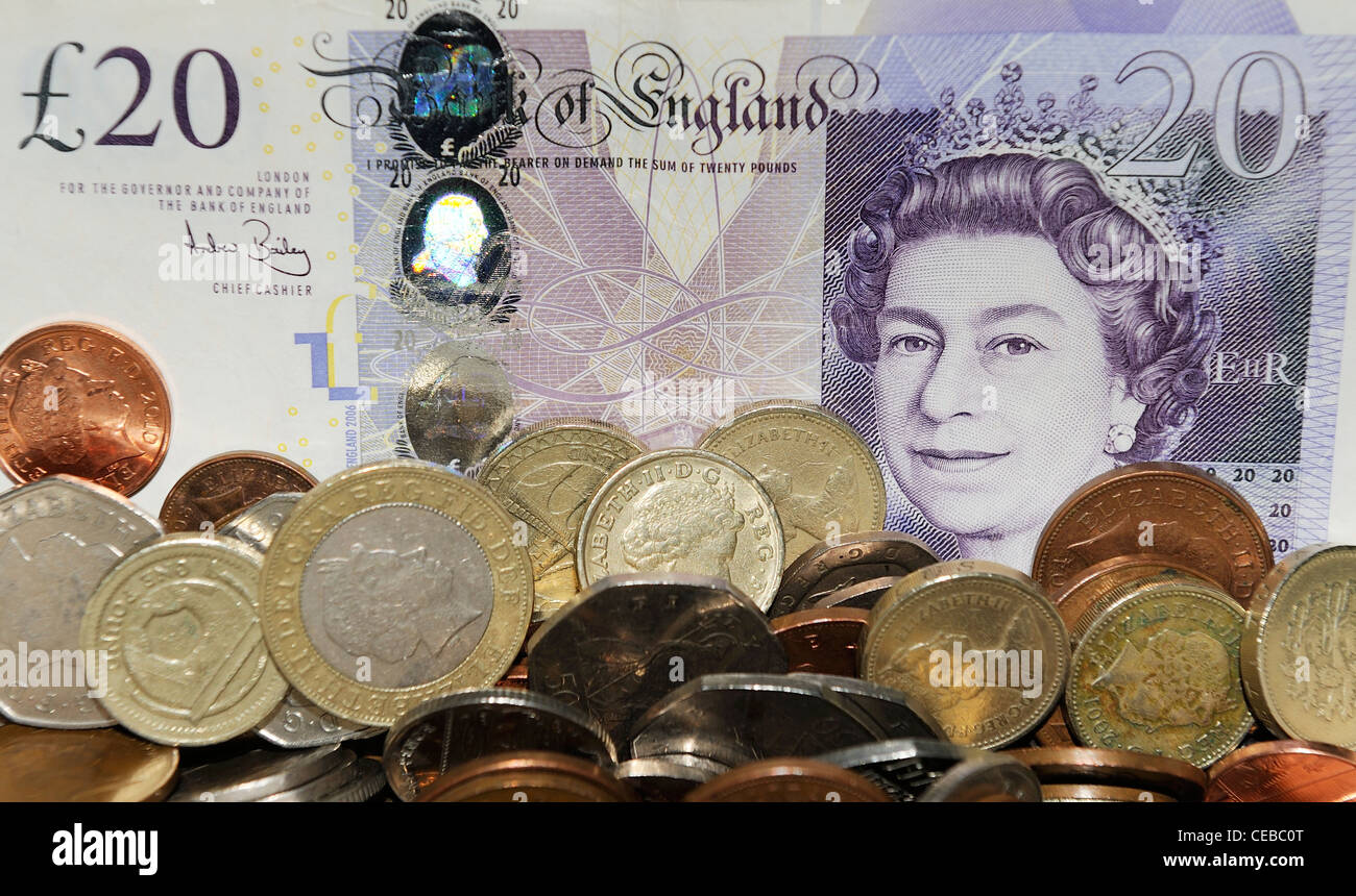 Queens head currency hires stock photography and images Alamy