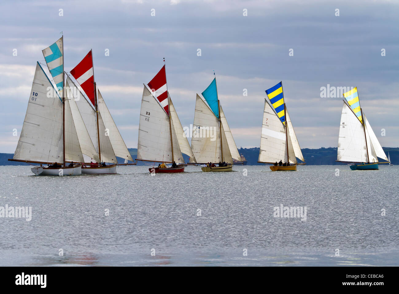 Falmouth working boats hires stock photography and images Alamy