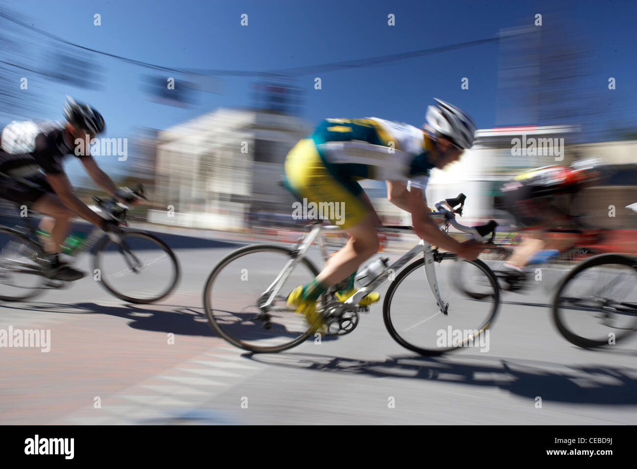 Bike race Stock Photo