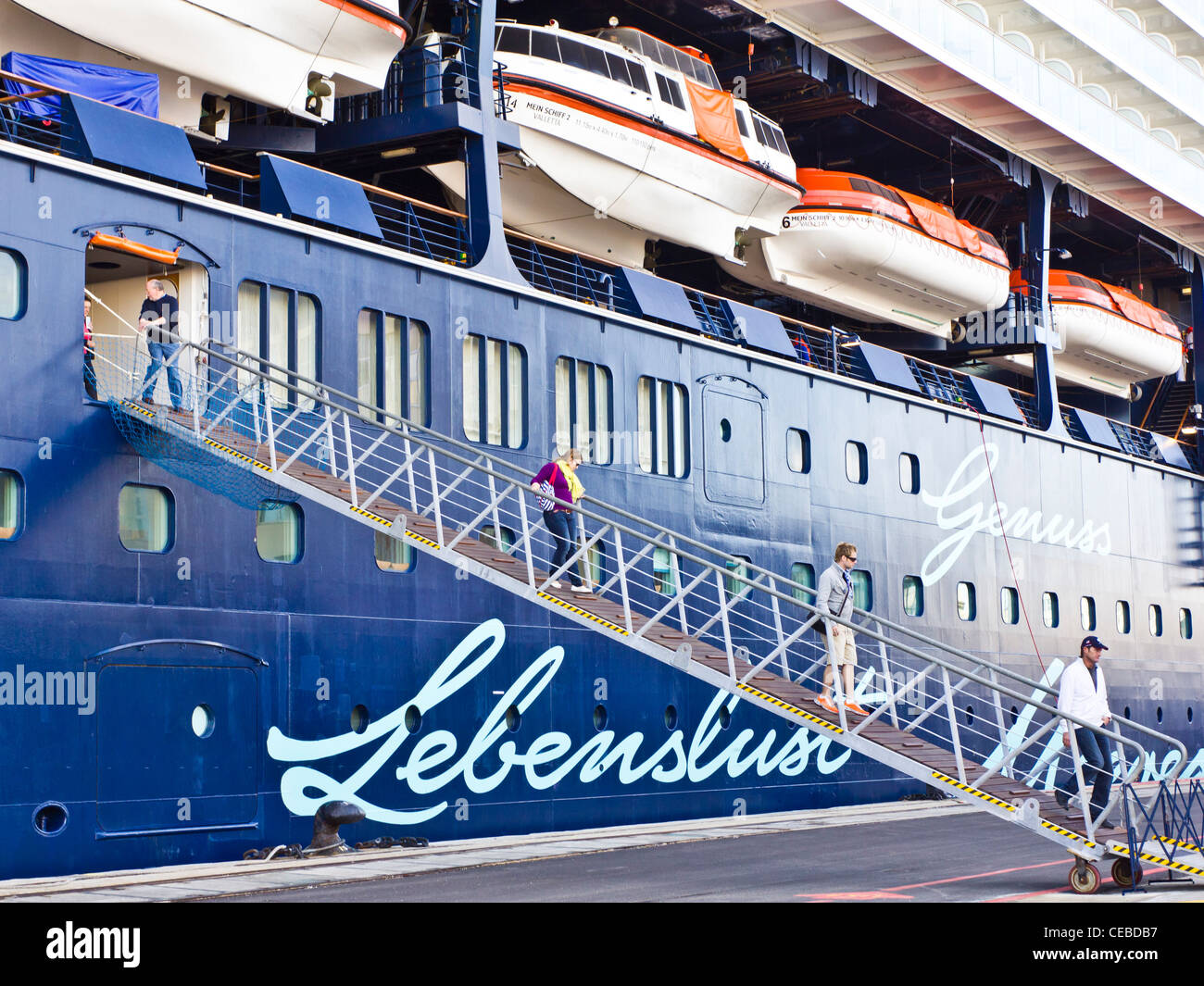 Cruise Ship Gangway Stock Photos Cruise Ship Gangway Stock