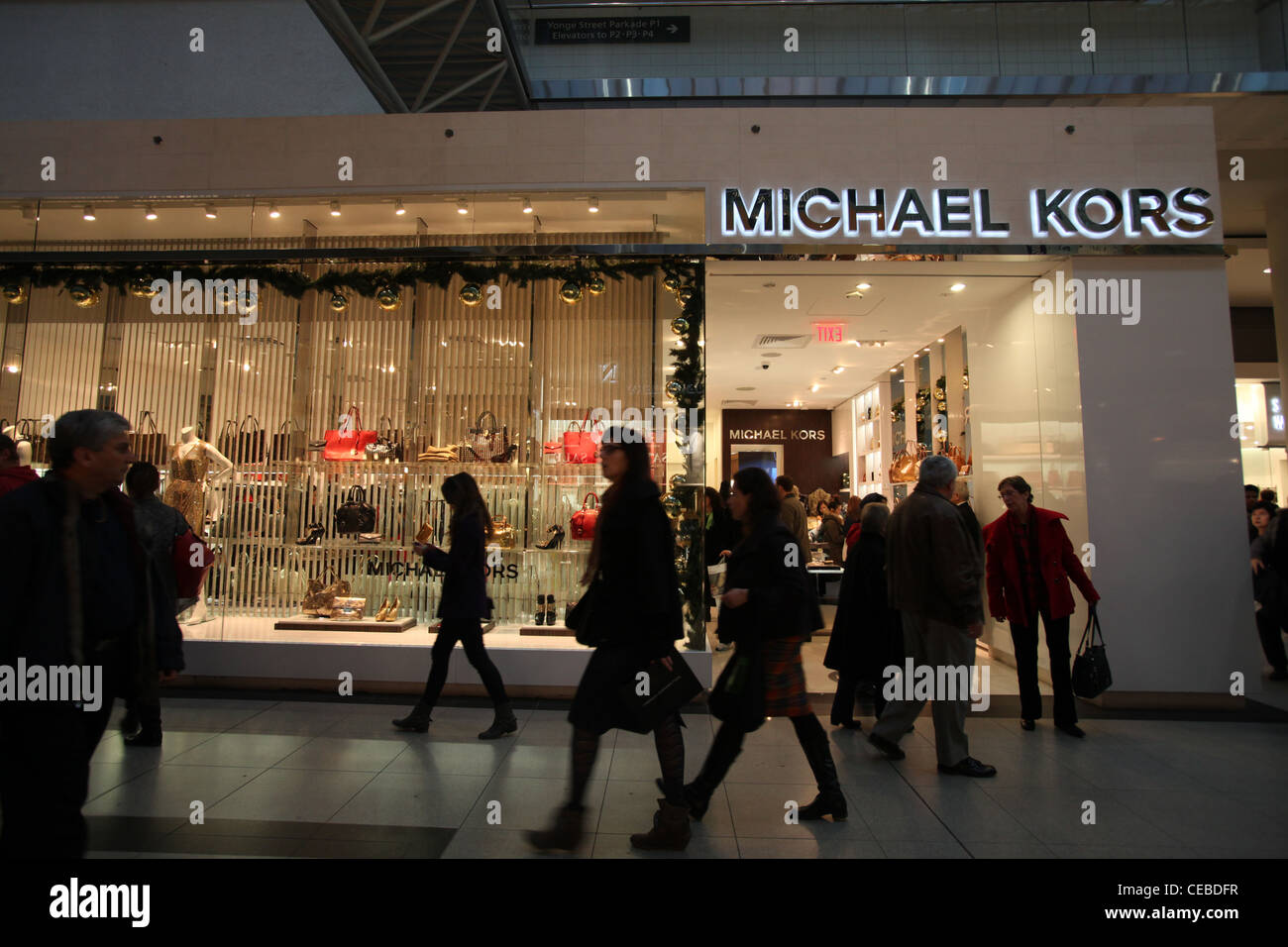 Michael Kors Store in Toronto Eaton 