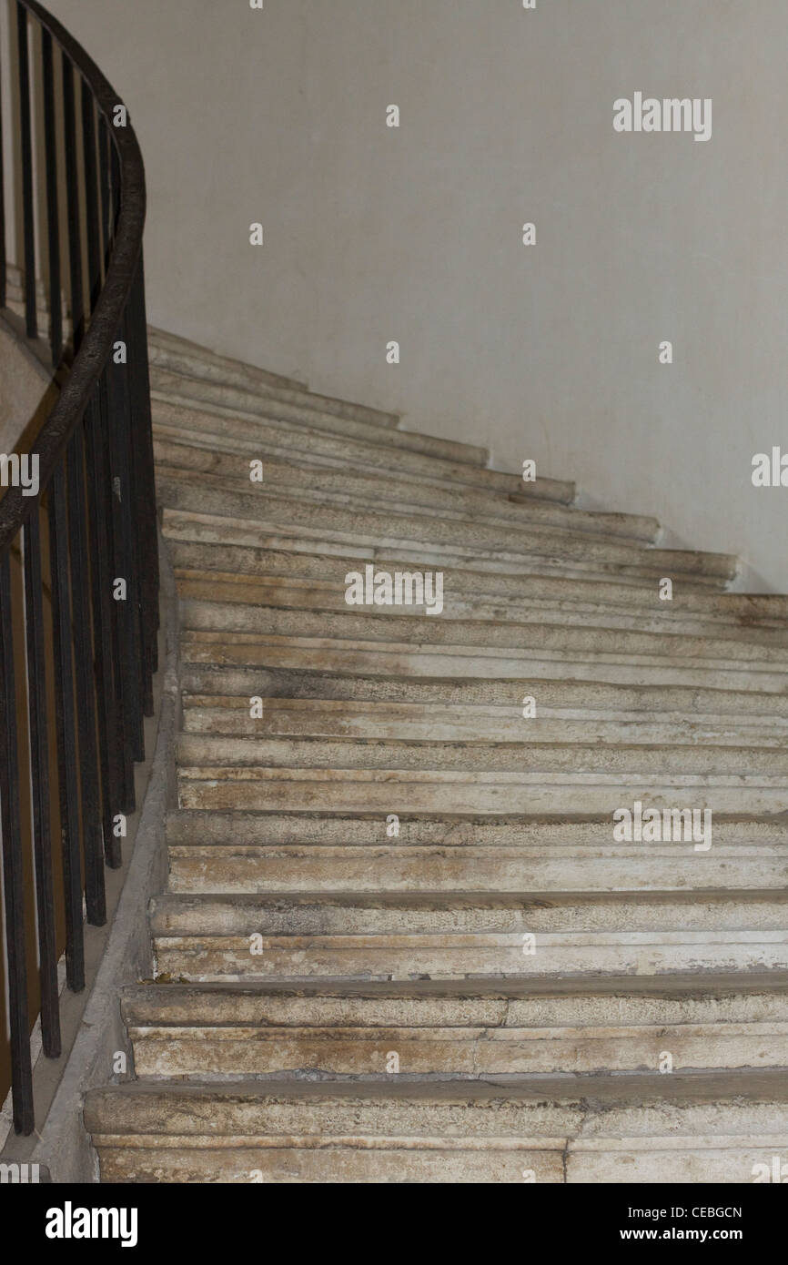 Stone Steps Rome Stone Staircase in Roma Italy Stock Photo - Alamy