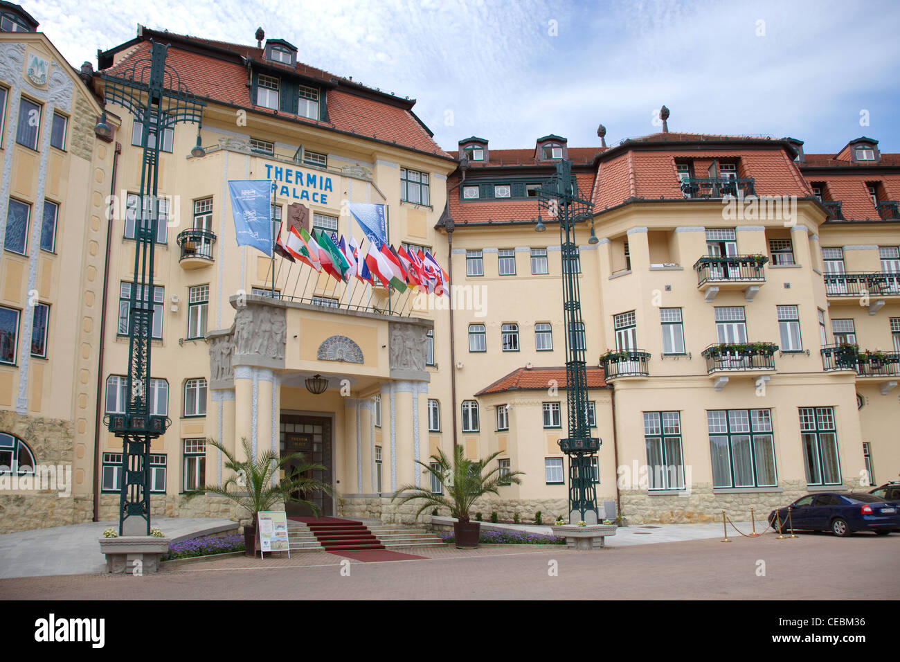 Thermia Palace. Piestany. Slovakia. Stock Photo
