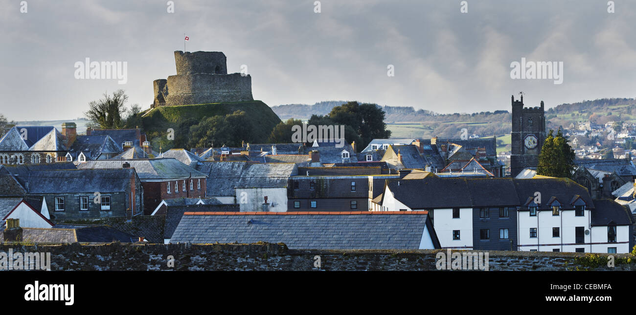 Launceston,the gateway to Cornwall Stock Photo