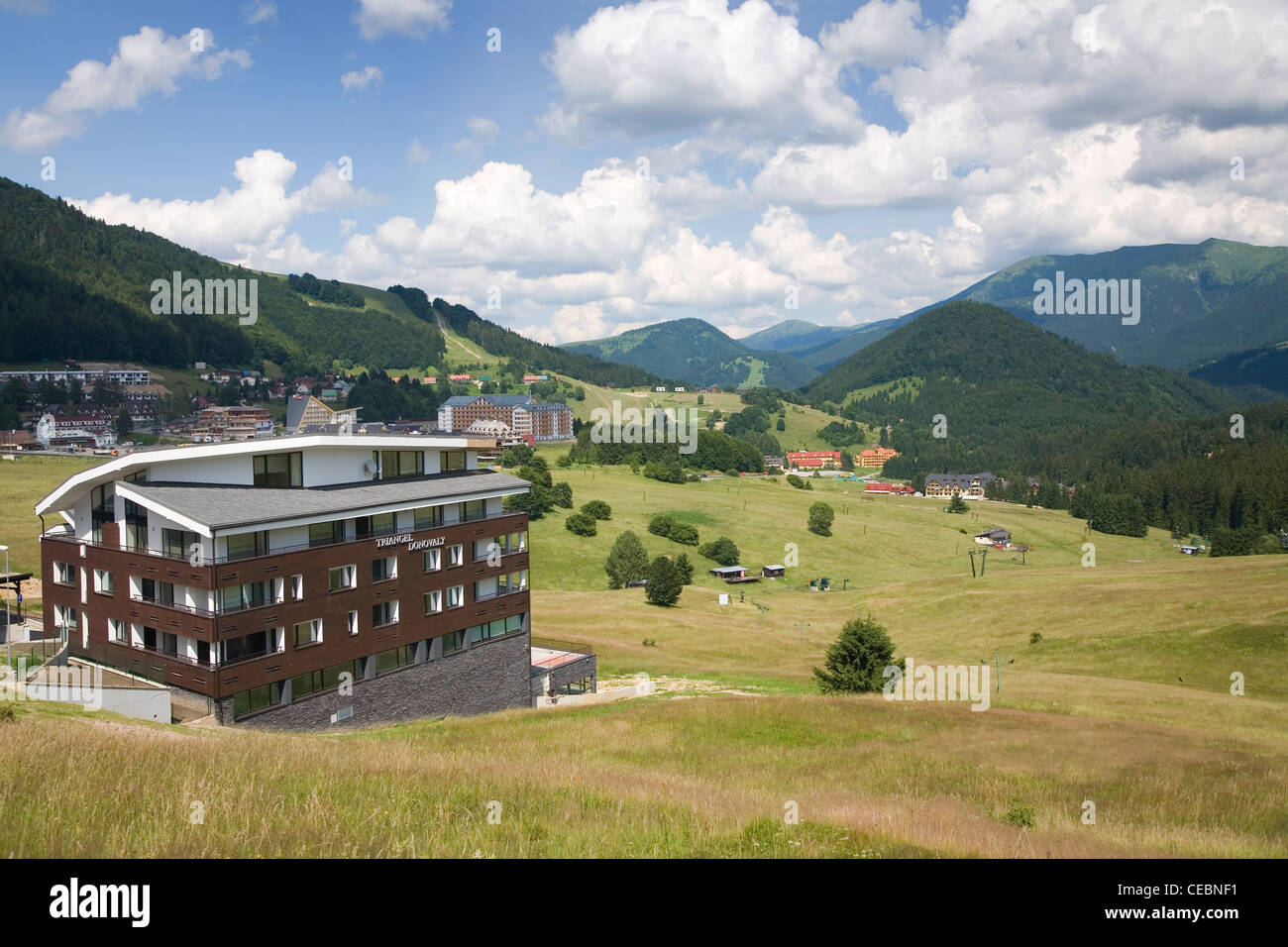 village, Donovaly, Slovakia, Slovak, Republic, landscape Stock Photo