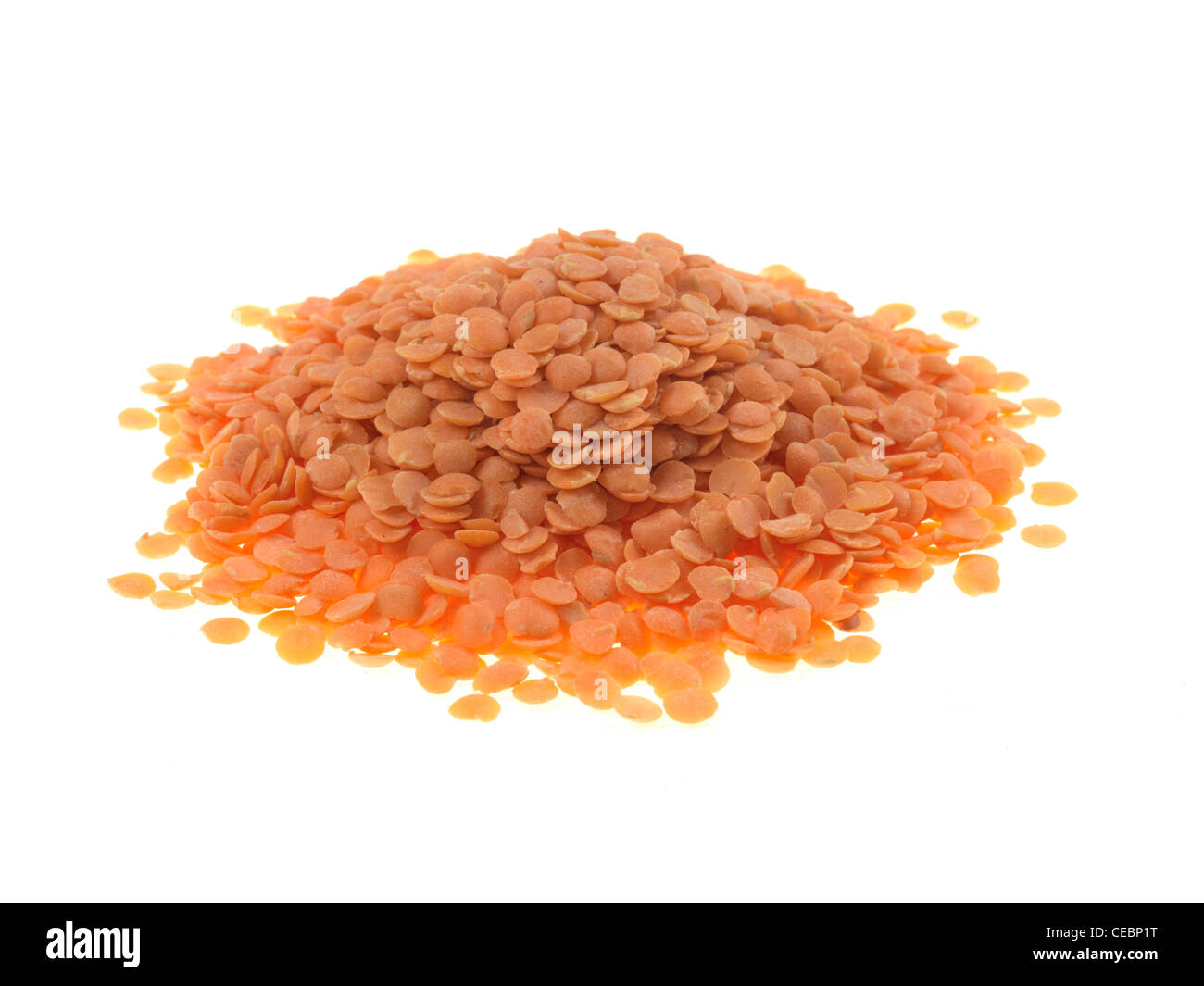 Red Lentils Stock Photo
