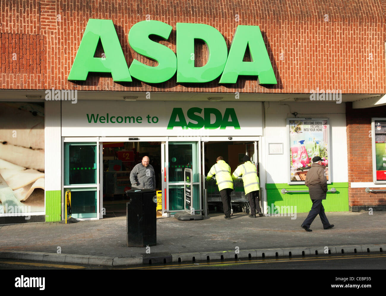 The Asda supermarket in Arnold, Nottingham, England, U.K. Stock Photo