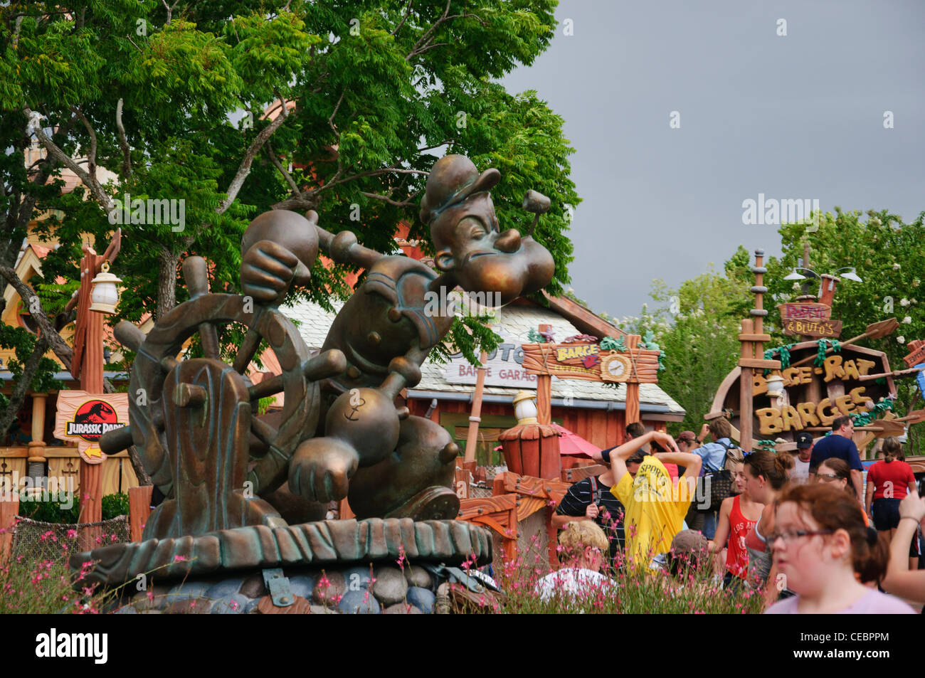 Popeye Disney Ride universal studios islands of adventure popeye and bluto's bilg-rat ...