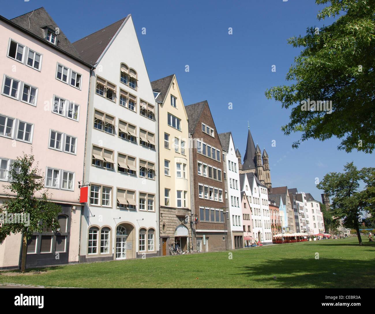 Historical traditional houses in Koeln (Koln), Germany Stock Photo Alamy