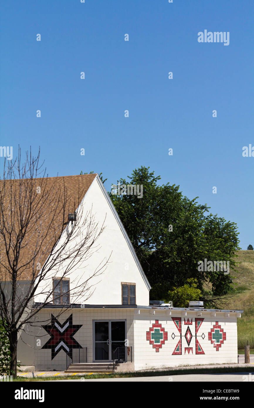 American Lakota Oglala Sioux Pine Ridge South Dakota in USA Heritage Center American Indian