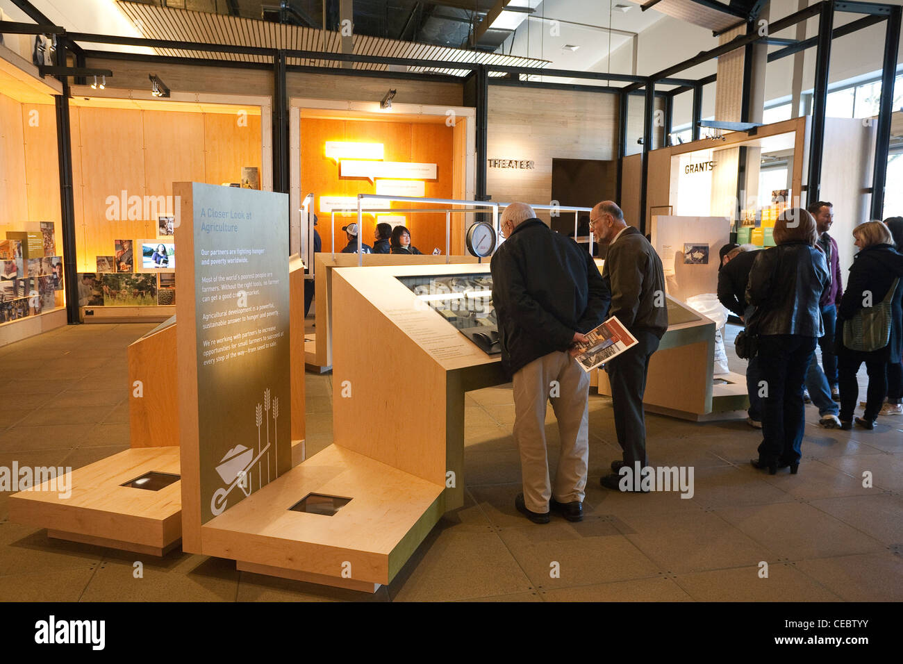 Partnerships Gallery, Gates Foundation Visitor Center opening, February