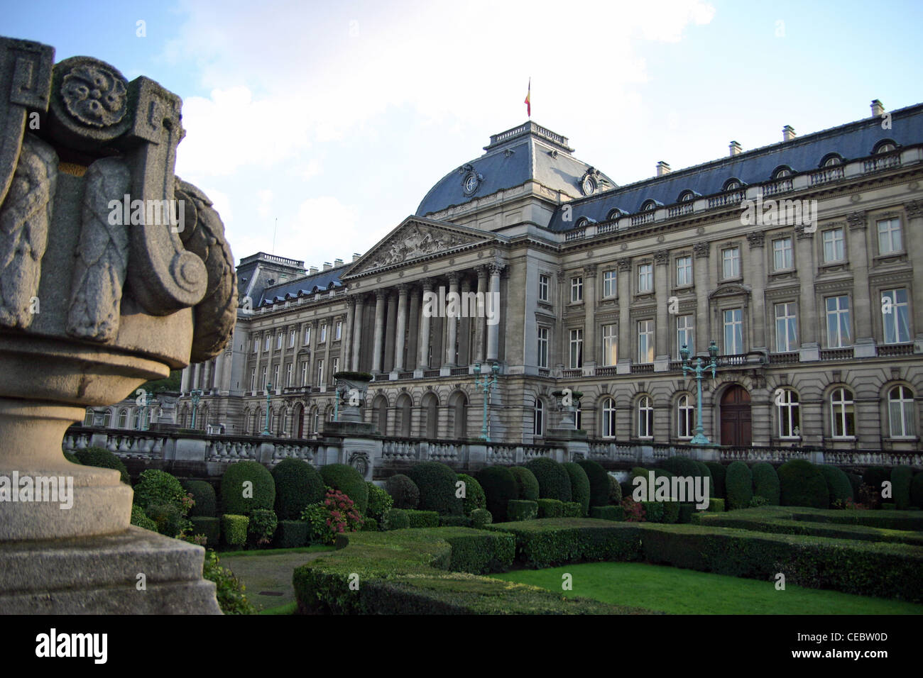 The Royal Palace of Brussels Stock Photo