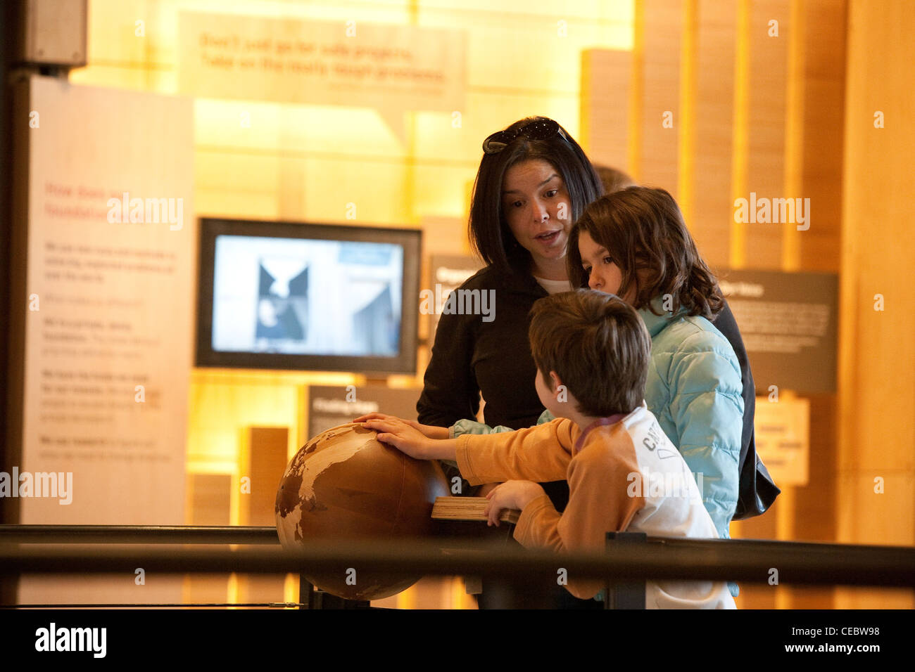 Family and Foundation Gallery, Gates Foundation Visitor Center opening