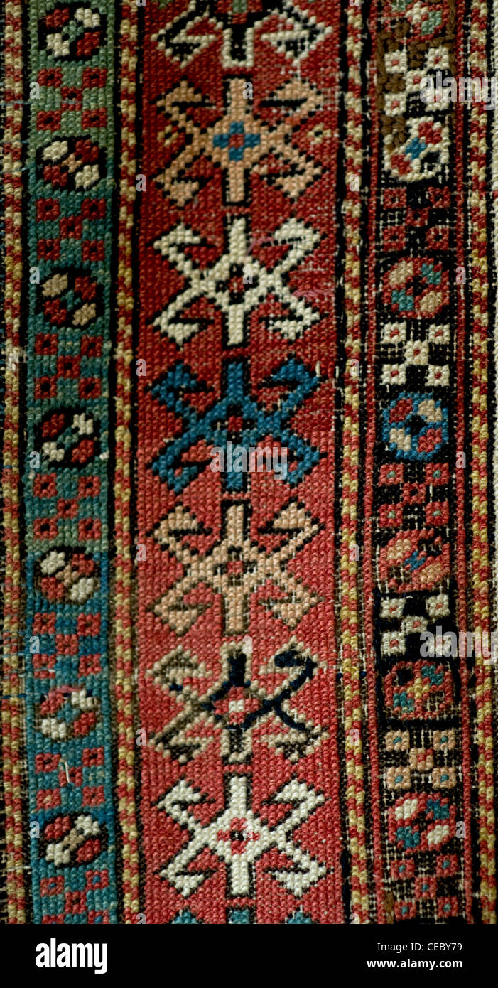 Antique Persian Handwoven Rug Carpet ART OF ASIA Stock Photo Alamy