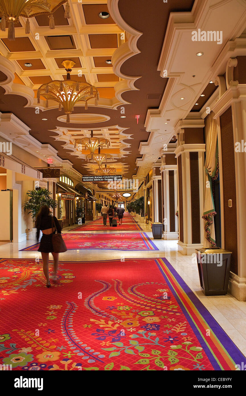 Inside the Wynn Las Vegas hotel and casino, Nevada, United States Stock  Photo - Alamy
