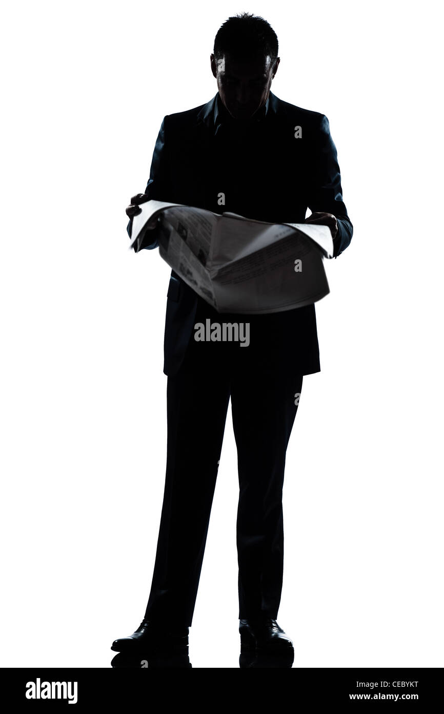 Man standing silhouette isolated hi-res stock photography and images ...
