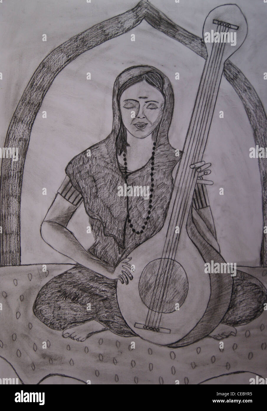 Hamsavahini - Roopa's Pencil Sketches - Drawings & Illustration, Religion,  Philosophy, & Astrology, Hinduism - ArtPal